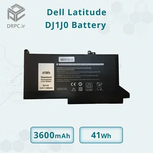 باتری لپ تاپ دل DJ1J0 مناسب برای لپ تاپ Dell Latitude 7280 7480 7290 7380 7390 7490