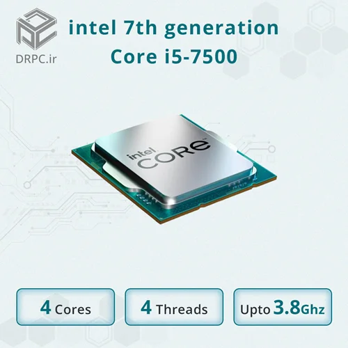 پردازنده اینتل نسل 7 مدل Core i5-7500