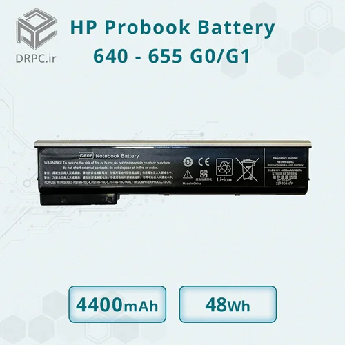 باتری اصلی لپ تاپ اچ پی HP Probook 640 - 655 G0 , G1 - مدل CA06