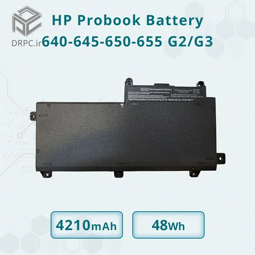 باتری لپ تاپ اچ پی 3 سلولی CI03 - CI03XL برای HP Probook 640-645-650-655 G2/G310