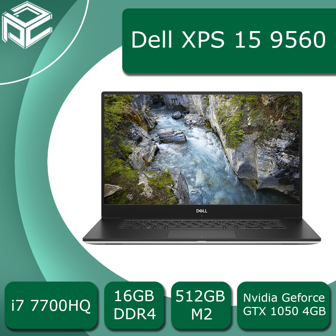 دکتر پی سی | لپ تاپ استوک دل Dell XPS 15 9560 - i7 7700 HQ - Ram